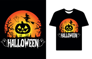 Halloween t shirt design, Halloween vector graphic, happy Halloween t shirt.