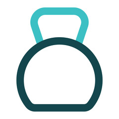 dumbbell icon for illustration