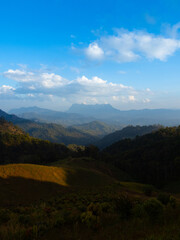 Fototapeta premium Doi Luang Chiang Dao mountain in Chiang Mai - Thailand