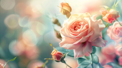 Successful customer service representative using laptop at office: A customer service representative using a laptop at an office workstation. Engaged in providing assistance.