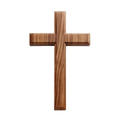 Wooden cross cut out