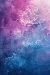 Obraz premium Abstract watercolor background in shades of purple and blue with a rough grunge texture.