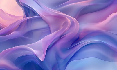 Obraz premium Abstract Purple and Blue Swirls
