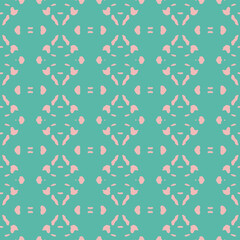 Old wallpaper on the wall.