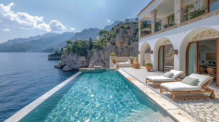 Fototapeta premium Luxury villa