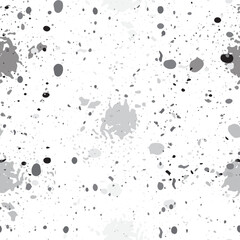 Bubbly colorful hand drawn seamless pattern.