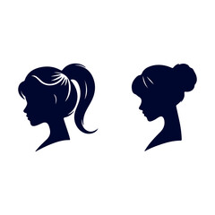 Fototapeta premium Elegant hairstyle frames her face.