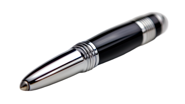 pen isolated on Transparent background. 