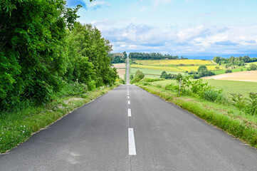北海道上富良野のジェットコースターの路