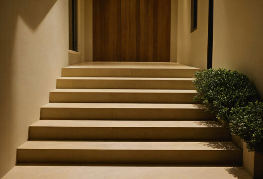 minimalist image of a front stair at a home entrance2