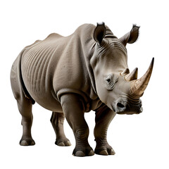 Obraz premium Powerful White Rhinoceros 