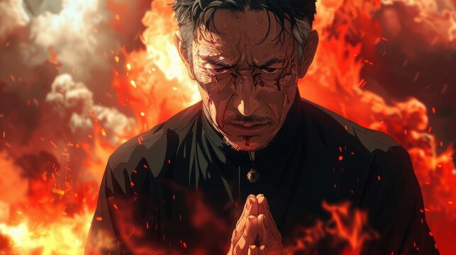 priest in hell