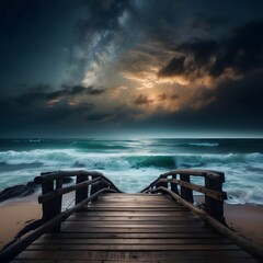 pier at sunset
(Generative AI)