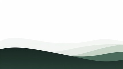 Naklejka premium Midnight Green to White Gradient Background - Seamless Natural Transition for Graphic Design, Photoshop Created Flat Wallpaper
