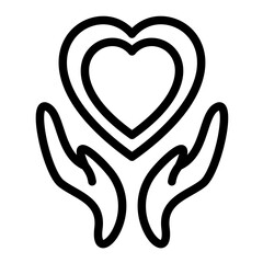 Hope vector icon style