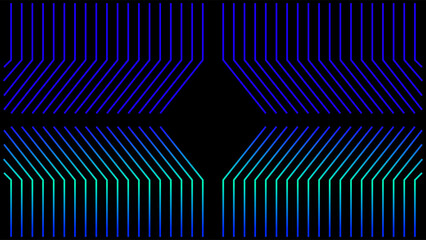 Black background with stripes gradient 