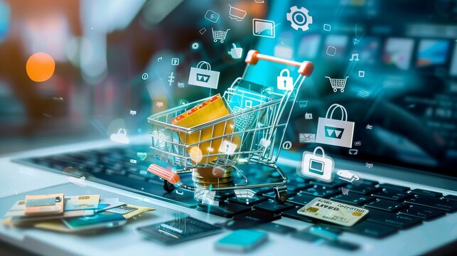 Advanced omni-channel retail solutions featuring multichannel marketing, social media platforms, internet payment options, and digital applications for enhanced online shopping experience