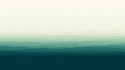 Fototapeta premium Midnight Green to White Gradient Background - Seamless Natural Transition for Graphic Design, Photoshop Created Flat Wallpaper