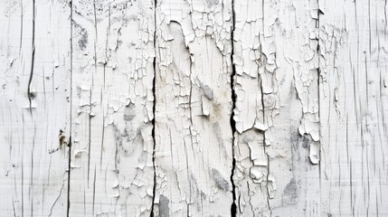 White wooden background with crack texture Vintage nature wall decor mockup Grunge vertical backdrop with space