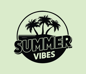 Naklejka premium summer vector design,awesome summer svg,high resolution printable summer artwork