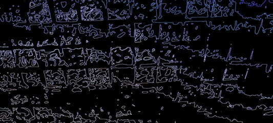 black and white background. Decorative metallic backdrop in white and gray tones. Cool stylish contemporary art. Trendy abstract web design of banner. Grungy antique cover in minimal style.