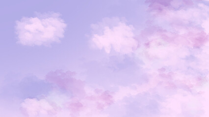 Purple Cloud Background, Anime cloud.