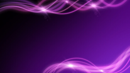 Abstract purple neon line light background.