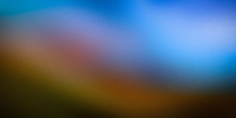 Abstract gradient background with a smooth blend of blue, purple, red, and yellow. Perfect for modern design projects, digital artwork, and web design elements