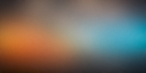 Abstract gradient background with a smooth blend of warm orange and cool blue tones, perfect for digital designs, web backgrounds, and artistic projects