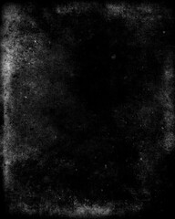 Black grunge scary background, obsolete texture, old wall