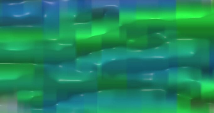 Animazione astratta di linee e cerchi con molti colori  diversi e movimenti 