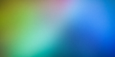 Vibrant gradient blending green, blue, and hints of yellow and purple, creating a refreshing and dynamic background perfect for modern and creative designs