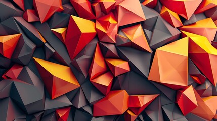Obraz premium Abstract background of polygonal shape
