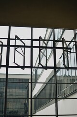 details in bauhaus dessau building