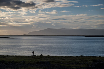 Evening about Geldinganes