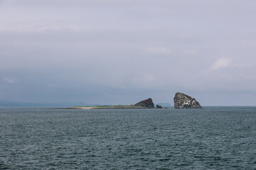 Landscape view of sea during summer in Jeju island, South Korea.