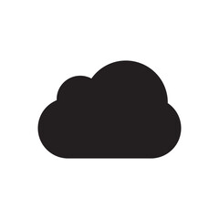 Obraz premium Cloud vector icon design template