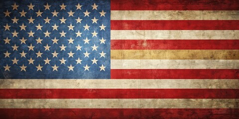 American style background with elements of the USA flag, USA, American, background, stars and stripes