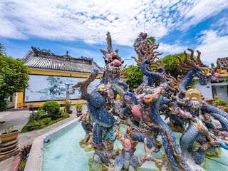 Fototapeta premium Chinese temple in Hoi An ancient town, Vietnam