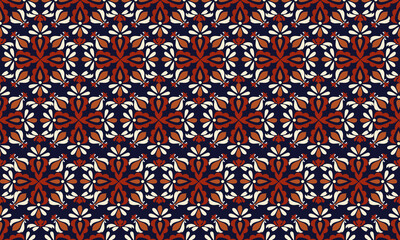 damask seamless pattern background. Classical old fashioned damask ornament, royal victorian seamless texture for wallpapers, textile, wrapping.