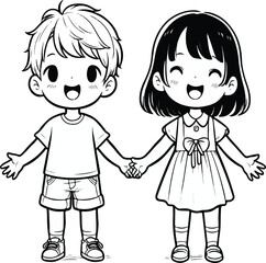 child in a background