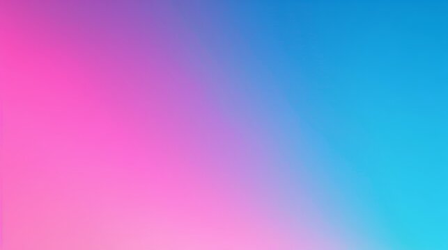 Vibrant gradient from fluorescent pink to blue for visually striking and versatile backgrounds