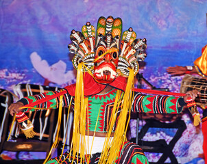 Asian dance - asian mask