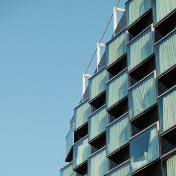 modern office building