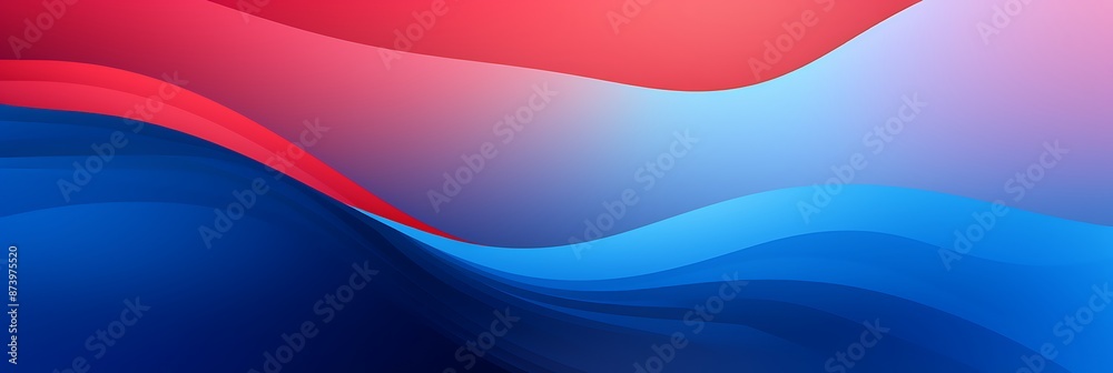 Poster background with abstract shapes and fluid lines, suitable for presentation backgrounds or web design