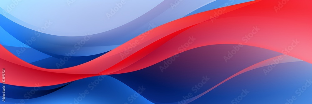 Poster background with abstract shapes and fluid lines, suitable for presentation backgrounds or web design