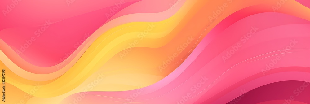 Poster background with abstract shapes and fluid lines, suitable for presentation backgrounds or web design