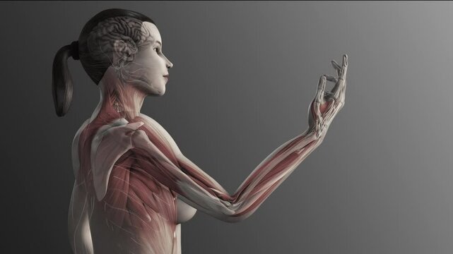 Medical animation for complex regional pain syndrome