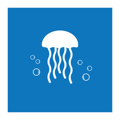 jellyfish vector icon
