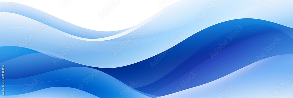 Poster background with abstract shapes and fluid lines, suitable for presentation backgrounds or web design